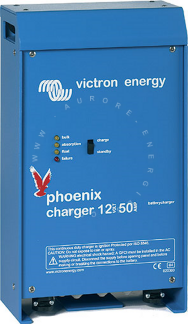 chargeur phoenix 12vdc 50A batterie 200Ah  800Ah
