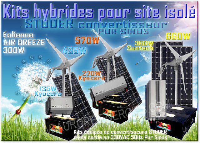 kit hybride solaire eolien